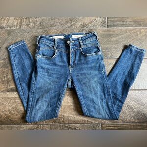 Anthropologie Blue Denim Overalls